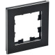 BRITE Рамка 1-мест. РУ-1-1-БрЧ металл черн. IEK