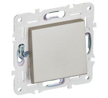 IEK SKANDY Шампань Выключатель 1-клавишный перекрестный 10А SK-V03Sh