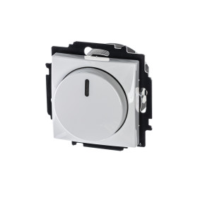 ABB BJB Basic 55 Бел Светорегулятор поворотно-нажимной 60-400 Вт для л/н