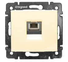Legrand DIY Valena Крем Розетка ТЛФ 1-ая.