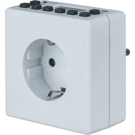 Таймер Navigator 61 556 NTR-E-S02-WH розет. электрон.