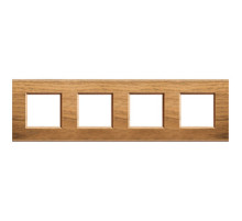 BT LL Европейский орех Рамка прямоугольная, 4 поста.