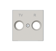 ABB SKY Дюна  Накладка для TV-R розетки