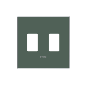 ABB SKY Комодоро Накладка для механизма 2хUSB зарядного устройства