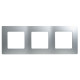 Рамка 3 поста - Legrand Etika - алюминий