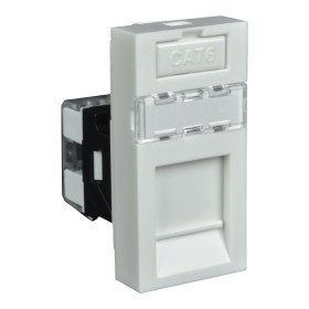 Kopos Розетка компьютерная RJ-45 Cat. 6E QUADRO QD 45x22,5/6 (HB)