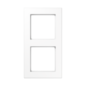 JUNG A creation Белая Рамка 2-ая