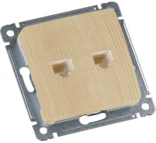 Hegel Мастер внутр Сосна РСКК-440-02 Розетка компьютерная, механизм