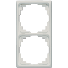 JUNG Рамка для инсталляции в кабельных каналах, 2-кратная светло-серая