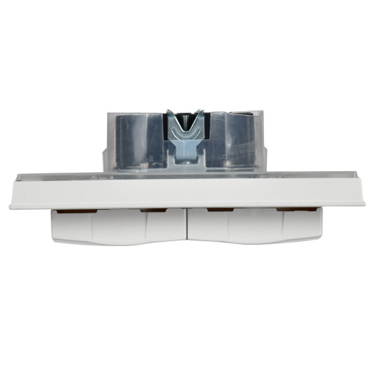 BRITE Роз. 2-я с кр. 16А в сб IP44 РСбш12-3-44-БрБ бел. IEK