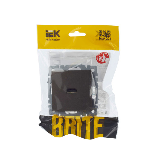 BRITE Роз. HDMI РHDMI-0-БрТБ бр. IEK