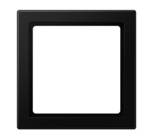 JUNG LS 990 Черный матовый Рамка промежуточная для монтажа устройств 55х55