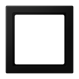 JUNG LS 990 Черный матовый Рамка промежуточная для монтажа устройств 55х55