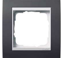 Gira Event Антрацит/Бел.глянц. Рамка 1-ая