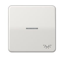 JUNG CD 500/CD plus Светло-серая Клавиша 1-ая с/п с символом ОСВЕЩЕНИЕ