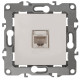 Розетка ЭРА Серия 12 12-3107-02 информационная RJ45 IP20 слоновая кость