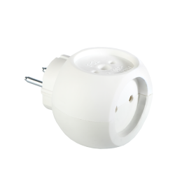 ФАZA Адаптер / Разветвитель (РФ) Разветвитель АП-3-Ш белый, тройник, шар