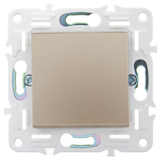 SKANDY Выключ. 1-кл. 10А SK-V01Sa песоч. IEK