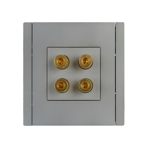 FORTE&PIANO Аудиорозетка 4-мест. FP539 ст. IEK
