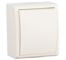 Simon 15 Aqua Бежевый Выключатель 1-клавишный наружный, IP54