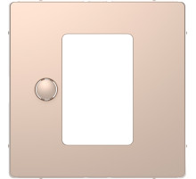 Schneider Electric Merten D-Life Шампань Накладка центральная для сенсорного термостата