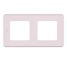 Legrand/Daccord INSPIRIA Розовый Рамка - 2 поста.