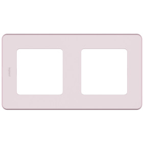 Legrand/Daccord INSPIRIA Розовый Рамка - 2 поста.