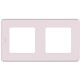 Рамка 2 поста - Legrand/Daccord Inspiria - розовый