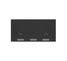 Simon 100 Черный матовый Клавиша выключателя жалюзи