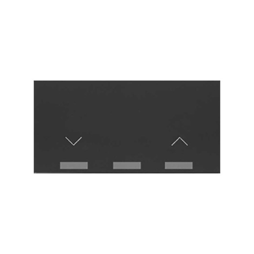 Simon 100 Черный матовый  Клавиша выключателя жалюзи