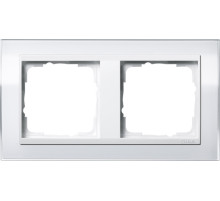 Gira Event Clear Бел/Бел.глянц. Рамка 2-ая