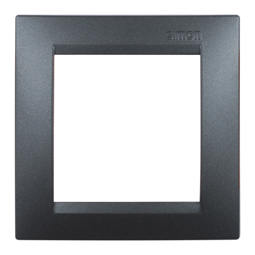 Рамка 1 пост, графит