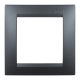 Рамка 1 пост, графит