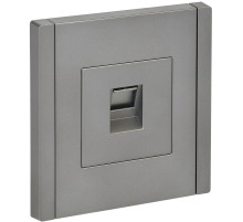 IEK FORTE&PIANO Сталь Розетка комп. RJ45 кат.6 FP531