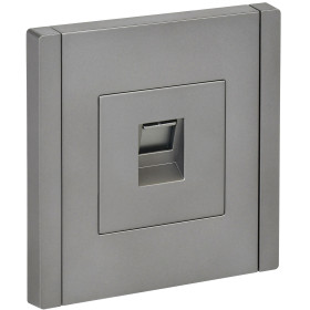 IEK FORTE&PIANO Сталь Розетка комп. RJ45 кат.6 FP531