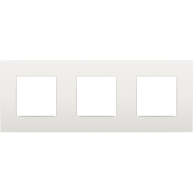 Niko Intense Белый Рамка на 3 поста