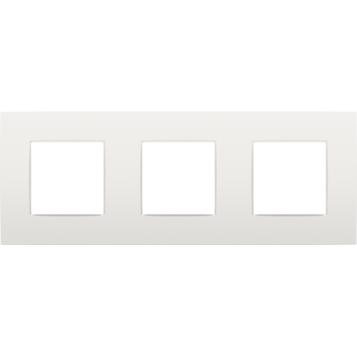 Рамка на 3 поста, белый