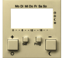 Gira Накладка для регулятора температуры пола с часами