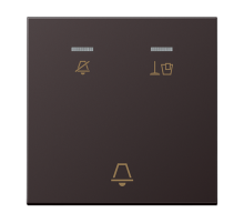 JUNG Клавиша для гостиничных кнопочных модулей 531KO5EUM24 или 531KO5EUM230, Dark