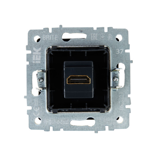 BRITE Роз. HDMI РHDMI-0-БрШ шамп. IEK