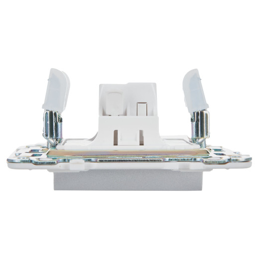 SKANDY Выключ. 1-кл. 10А SK-V01S сереб. IEK