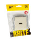 BRITE Роз. HDMI РHDMI-0-БрКр беж. IEK