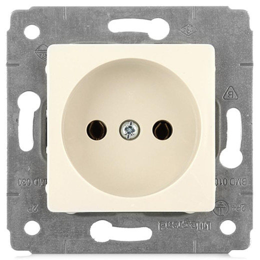 Cariva DIY Розетка 2К слоновая кость