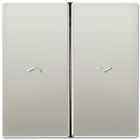 JUNG Клавиша для выключателя управления жалюзи, нержавеющая сталь