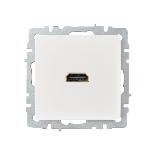 BRITE Роз. HDMI РHDMI-0-БрБ бел. IEK