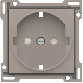 Niko Бронза Накладка розетки с шт., с/з
