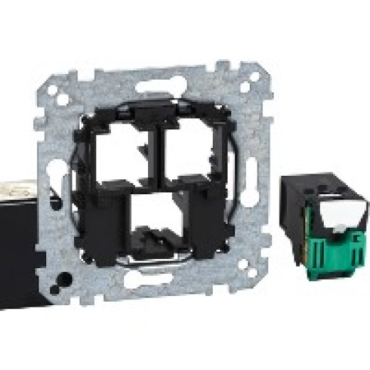 MERTEN МЕХАНИЗМ КОМП. РОЗЕТКИ 1xRJ45 кат. 5E UTP