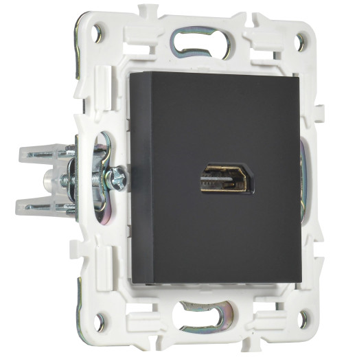 SKANDY Роз. HDMI SK-H01Bl черн. IEK