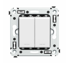DKC Avanti Инвертор двухклавишный в стену, 