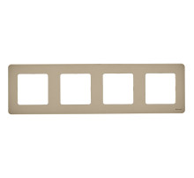 Legrand/Daccord INSPIRIA Шампань Рамка - 4 поста.